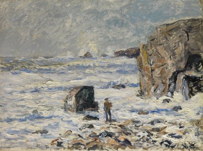Unknown on the Breton Coast by Maxime Emile Louis Maufra